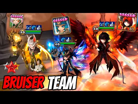Universal BRUISER Team with Velajuel, Taranys, Bastet & more - Summoners War