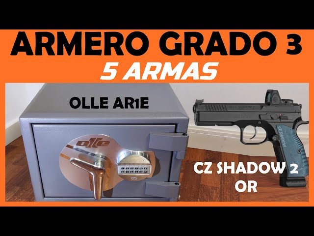Vídeo relacionado con ARREGUI Braco ARM020 Armero de Acero para 2 Escopetas | Caja Fuerte para Armas | Armero para Rifles | FRANCIA, ITALIA, BELGICA: válido para todas las armas | ESPAÑA, PORTUGAL: no homologado