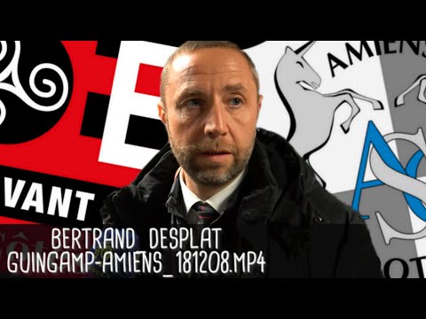BERTRAND DESPLAT RÉAGIT APRÈS GUINGAMP - AMIENS (1-2) / Ligue 1 - 8 décembre 2018