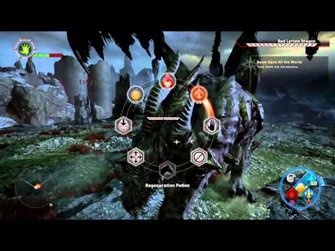 Dragon Age: Inquisition Final fight Solo. Knight Enchanter unstoppable Build. (hardest difficulty)