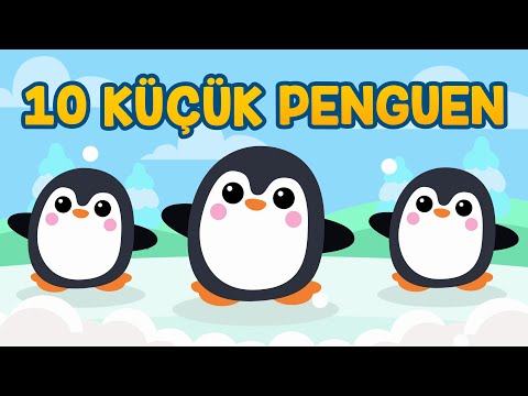 10 Küçük Penguen - Saymayı Öğreten Çocuk Şarkısı