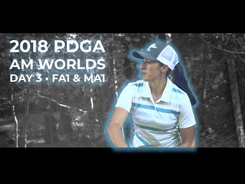 2018 PDGA Amateur World Championships • Thursday Recap with Advanced Men and Advanced Women