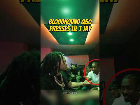 BLOODHOUND Q50 Pressed LIL TJAY on Neon's stream #liltjay#bloodhoundq50#neon#rap