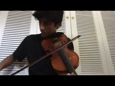 Sankarabharanam Alapana on Violin