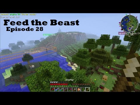 Feed the Beast Ep28:Treealyzing Fools