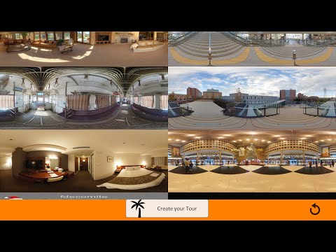 VR Tour Hub for Cardboard Video