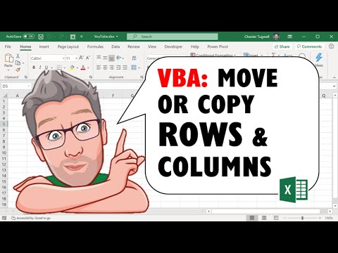 Move or Copy Rows & Columns Using Excel VBA, Including Move to Another Sheet and Move to End of Data