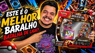O MELHOR Baralho Batalha de Liga já lançado? Mega Lucario EX IMPRESSIONA!