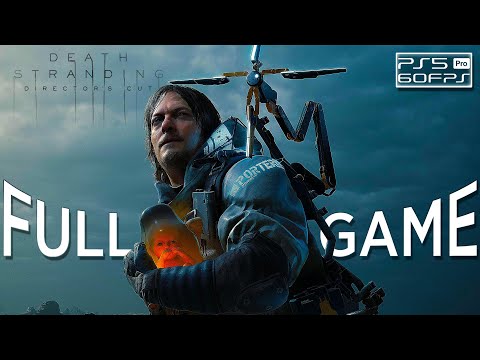Death Stranding Director's Cut Full Gameplay Walkthrough Full Game PS5 Pro (60FPS Widescreen)