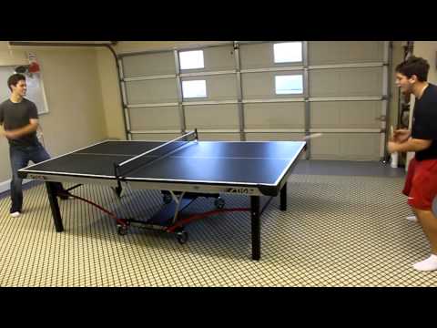 Calon and Jeffrey Ping Pong Battle