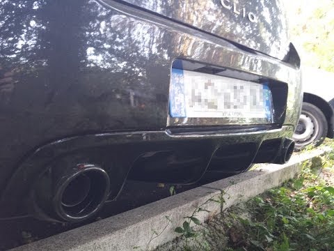 Clio 3 RS Akrapovic Evolution Exhaust