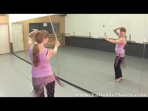 Video of Belly Dance Lesson With Talia - Basic Framing Poses - S2:E17 Lesson #57