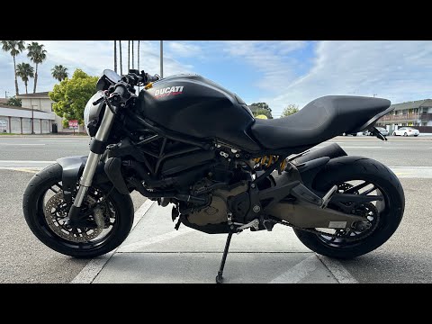 2015 Ducati Monster 821 Dark ...Beautiful Italian Machine ready to ride in the Bay Area!