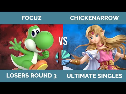 Haugasmash 42: SSBU Losers R3 - FocuZ (Yoshi) vs ChickenArrow (Zelda)