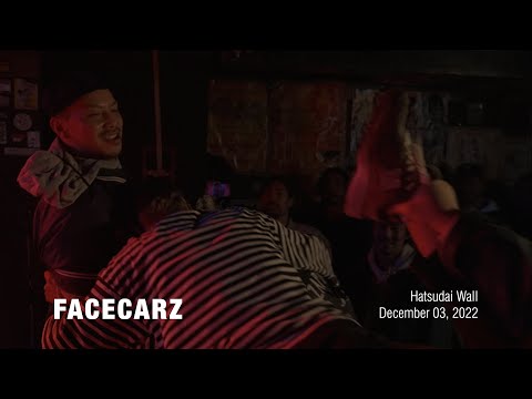 ⌜ nbv ⌟  |  FACECARZ @ Hatsudai Wall – 03 December 2022