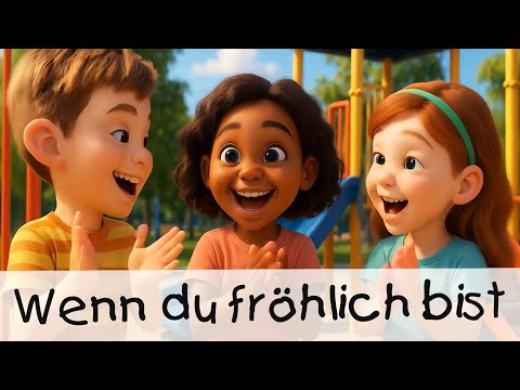 Wenn du fröhlich bist || KINDERLIEDER 3D