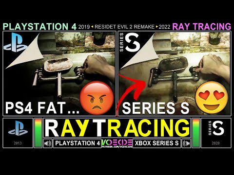 Resident Evil 7 (PlayStation 4 vs Xbox Series S with Ray Tracing) Side by Side Comparison