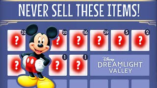 Never Sell These Items in DISNEY Dreamlight Valley. Even if You