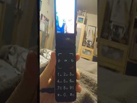 Turning the volume up/down on flip phone (Video #5)