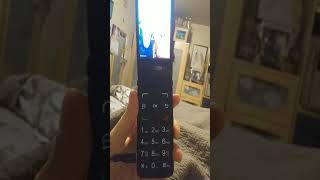 Turning the volume up/down on flip phone (Video #5)