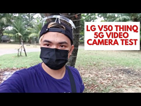 LG V50 THINQ 5G VIDEO CAMERA TEST | ENGLISH