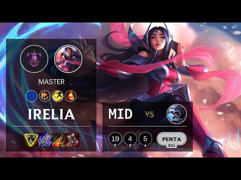 Irelia Mid vs Talon - EUW Master Patch 10.25