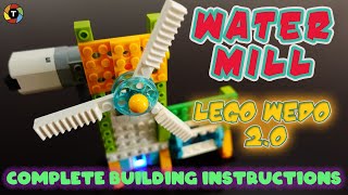 Lego Wedo 2.0 Watermill Building Instructions