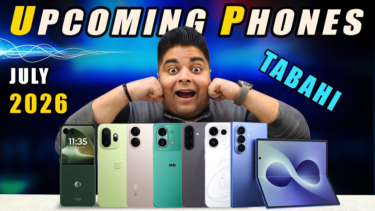 Get Ready For "CRAZY" Phones | Top Upcoming Smartphones | JULY 2026 | Gizmo Gyan 🔥🔥🔥