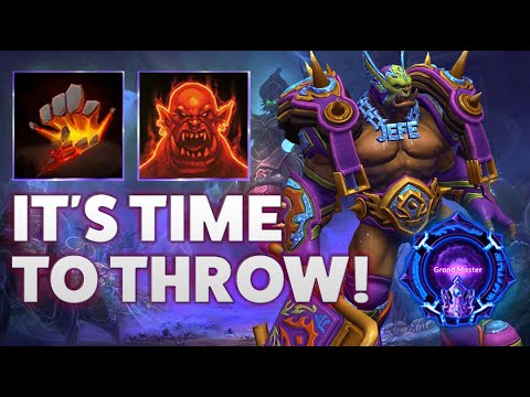 Garrosh Taunt - IT'S TIME TO THROW! - Grandmaster Storm League