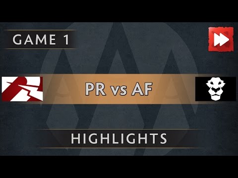 Power Rangers vs Team AD FINEM [Game 1] The BTS Series - Dota Highlights