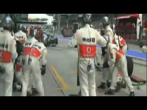 Lewis Hamilton forgets about mercedes and pits with mclaren F1 fail
