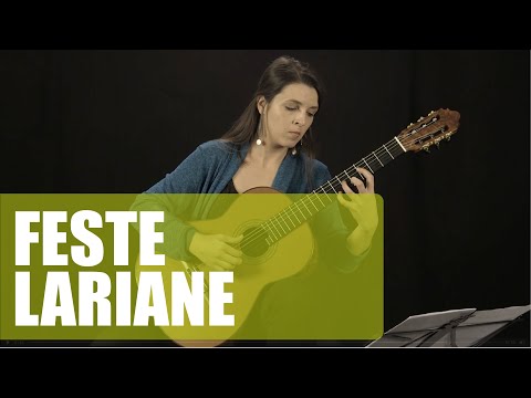 🎸GUITARE CLASSIQUE "FESTE LARIANE" de LUIGI MOZZANI - Cours de Sandrine LUIGI sur imusic-school