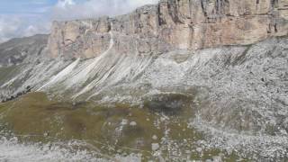 Dolomite - Walking near Sassongher (part 3)