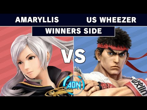 AON Ultimate #054   Amaryllis Robin vs US Wheezer Ryu Winners Round 3   Smash Ultimate