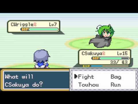 Touhoumon Blue Walkthrough - Part 2 "Rock Solid Battle!"