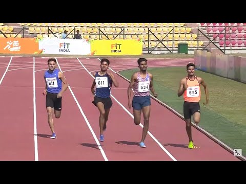 800M U21 Boys Round 1 Heats 1 & 2 | Khelo India Youth Games 2020