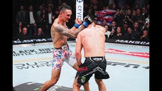 Max Holloway noquea a Gaethje en el último segundo #UFC300