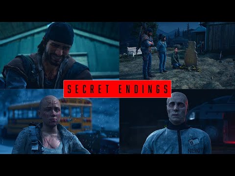 [PC] DAYS GONE All 4 Secret Endings (After Credits Ending)