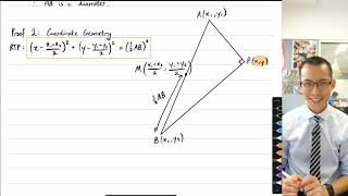 Angle in a Semicircle (4 of 6: Coordinate geometry proof)