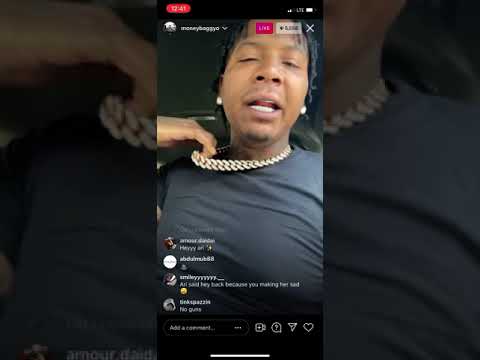 Moneybagg Yo, TripStar, EST Gee - Top Dolla Snippet on Instagram Live (6/4/21)