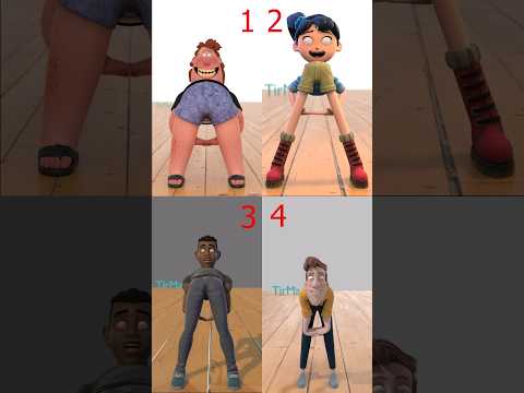 Alphabet Lore with broken bones compilation! (A-D) Part 1