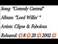 Clipse - Comedy Central Ft. Fabolous  (Lyrics)*EXPLICIT