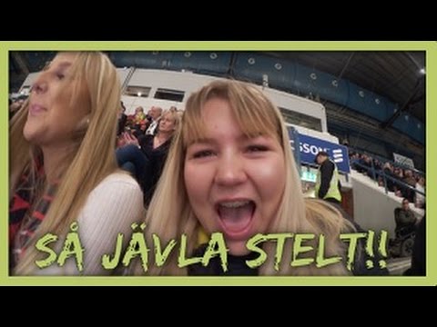 Vlogg | Träffar min tindermatchning på en hockeymatch (Del 1)