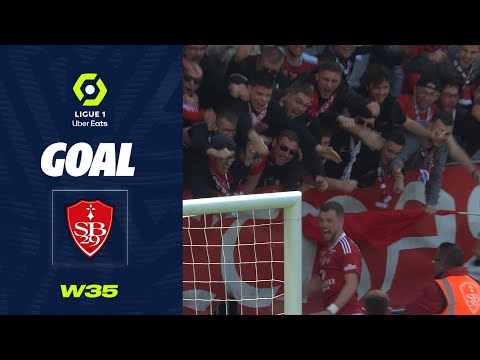 Goal Jérémy LE DOUARON (69' - SB29) STADE BRESTOIS 29 - AJ AUXERRE (1-0) 22/23