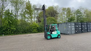 الحصادة المزودة بالمنجل العرضي Mitsubishi FG 25 | صورة 4 - Agroline