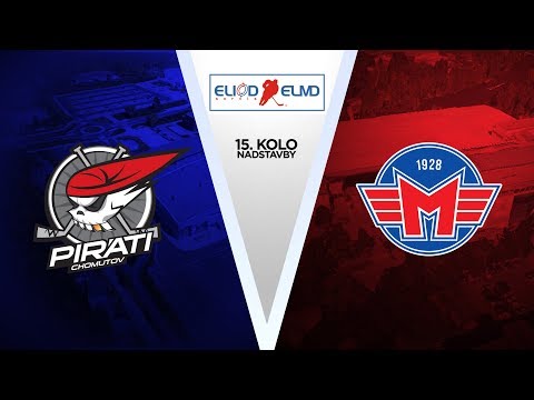 15. kolo nadstavby Eliod ELMD: Piráti Chomutov vs Motor České Budějovice