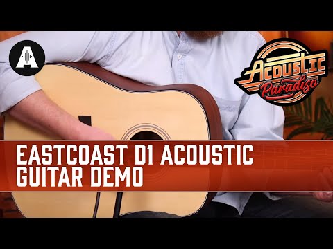 EastCoast D1 Acoustic Guitar Demo - The Best Affordable Acoustic Guitars!