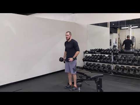 Dumbbell Single Leg Squat