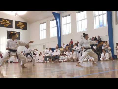2017 JKA SKDI Fall Championships - JKA Montville Team Kata (Bassai Dai)