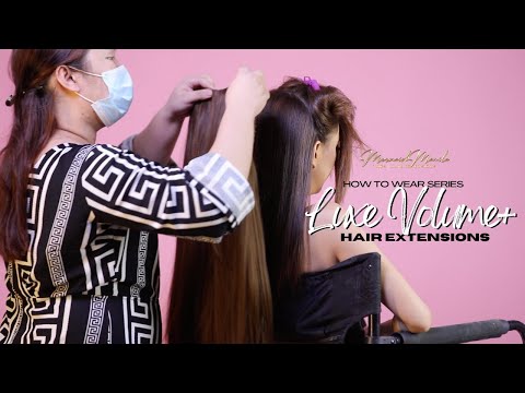 How to Wear: Luxe Volume+ Straight (Mermaid Manila Hair)